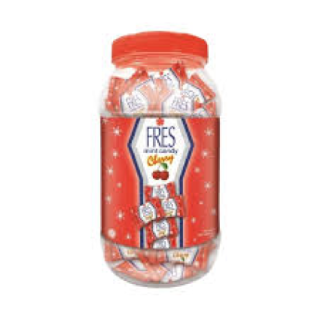 FRESBARLEY/CHERRY MINT CANDY JAR 300G